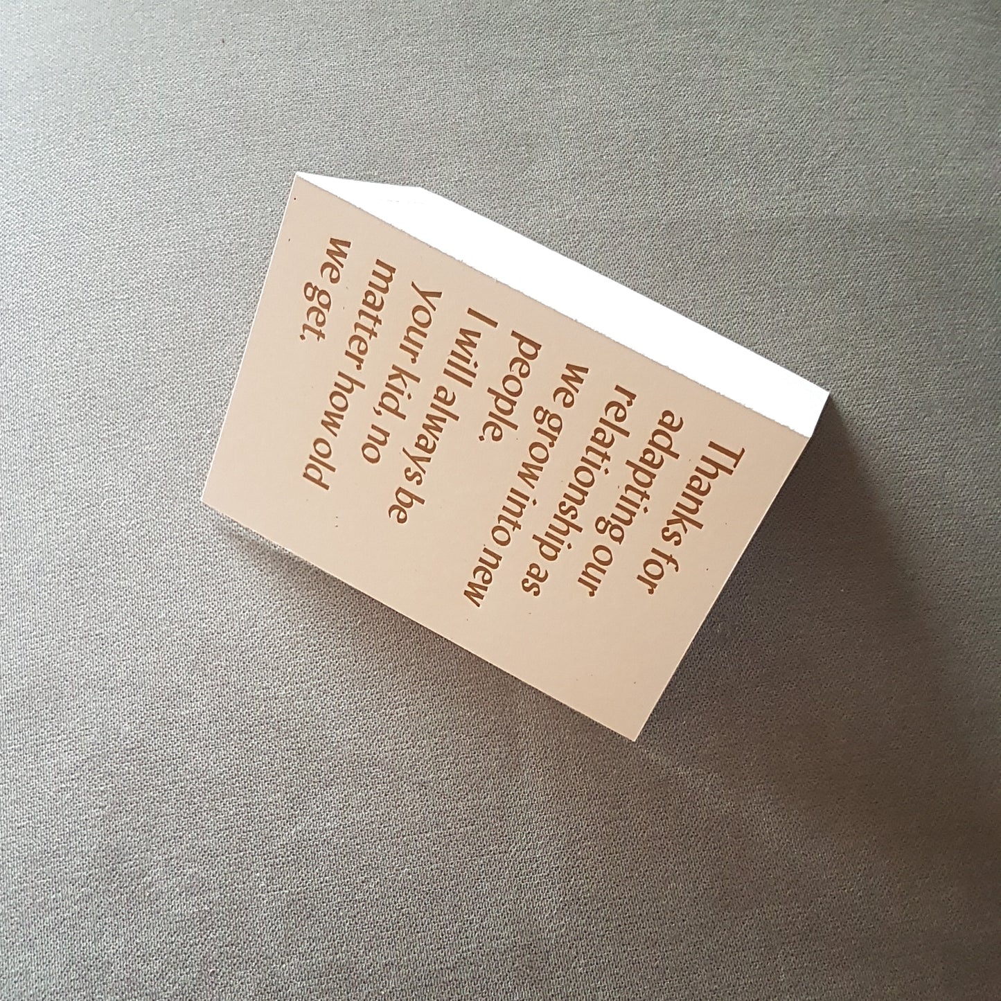 Parent Day Celebration Card (Earnest)